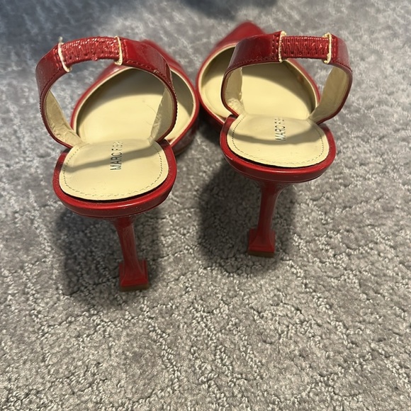 Marc Fisher Hadya Slingback Pump in Red Size 8 - Picture 9 of 11
